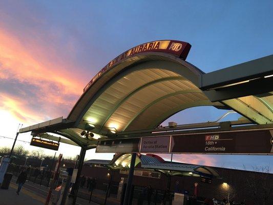 RTD Colfax at Auraria Station