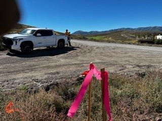 Marking property corners in Wasatch County