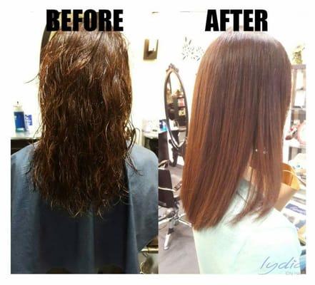 Done by Lydia Moon_Repair Magic Straight Before&After