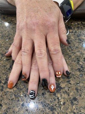 Halloween nails