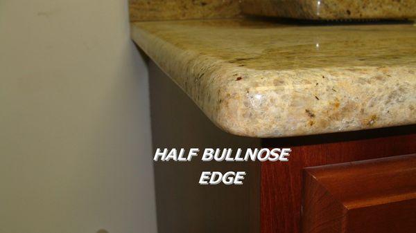 Example Half Bullnose Edge