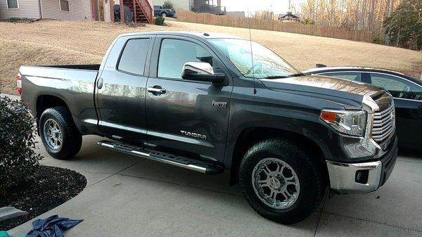 Nearly perfect 2014 Toyota Tundra Limited purchased from Bestway Auto Brokers