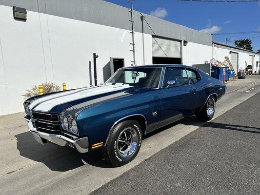 Chevelle came in for paint correction and ceramic coating