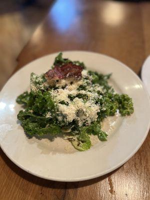 Kale Salad with bacon