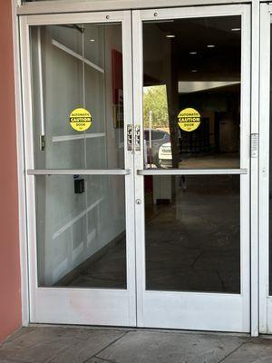 Automatic doors