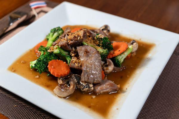 Broccoli Beef with Oyster Sauce