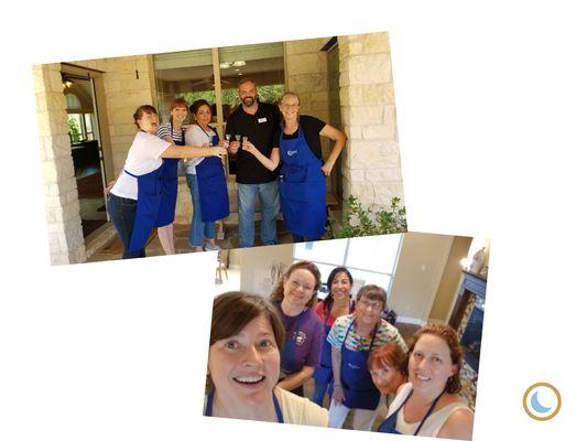 Some of our amazing Blue Moon staff!