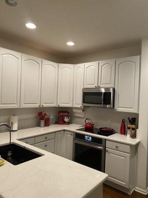 Thank you for the great installation of quartz counters