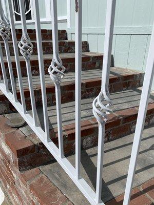 Interested in matching the iron on my front porch for the back porch