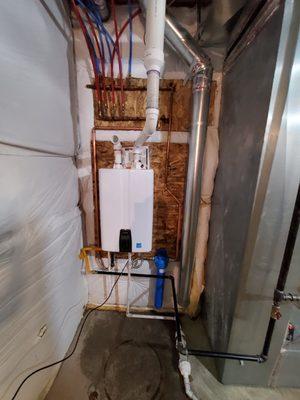 Tankless Water Heater Installation. Broomfield Colorado