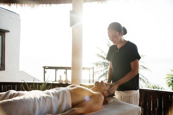 Massages release toxins within the muscles, but also it allows The Ajna to open!