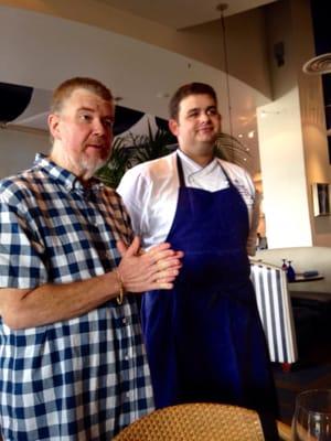 Chef Patrick Evans-Hylton & Chef from Catch 31.