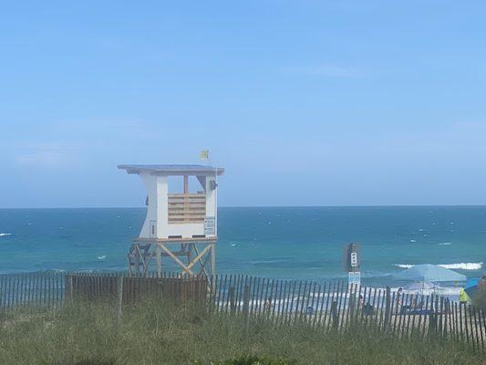 Views of Wrightsville Beach from the deck