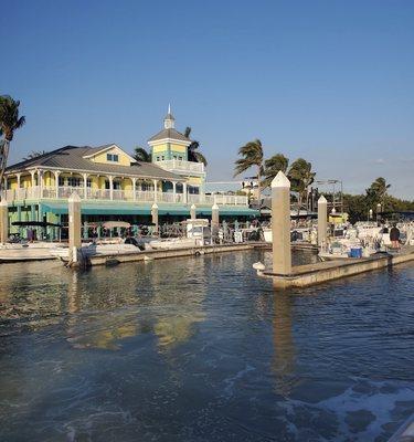 Water view / marina view, Parrot Key Caribbean Grill