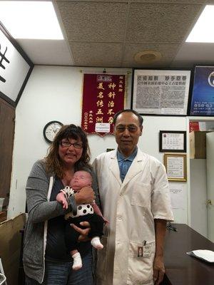 Dr. Wang help me have a baby with acupuncture !!! Josephine Lynn  born 7-17-2017