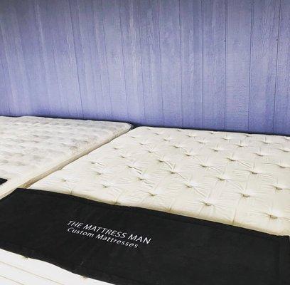 All Mattresses are hand build and customized