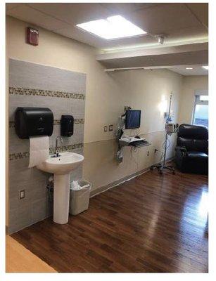 Chemo and infusion (outpatient) area