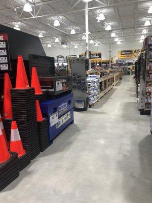 Clean aisles