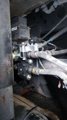 Replace abs valve for swift trucking