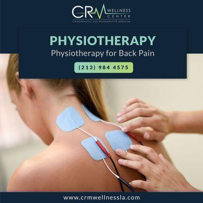 Schedule an appointment for physiotherapy today.