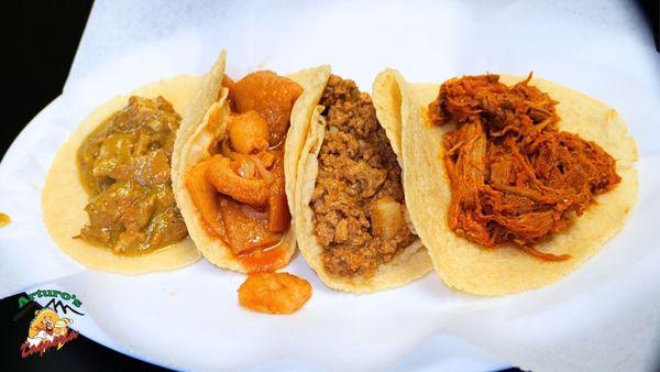 Variedad de Tacos