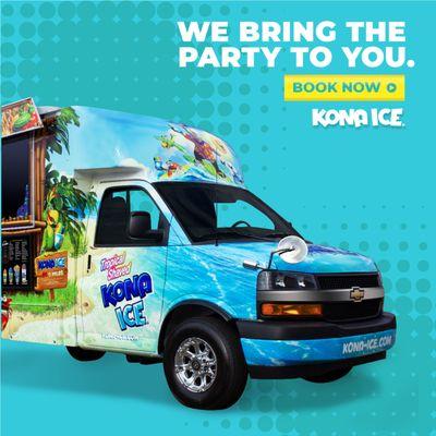 Do you have a party coming up? Let Kona Ice bring the excitement!