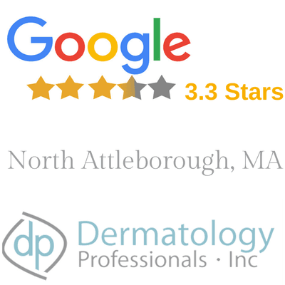 Google 3.3 Star Rating-Dermatology Professionals, Inc