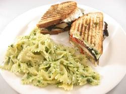 Panini & Bow Tie Pesto