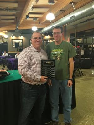 Employee of the year, Donnie Blex!