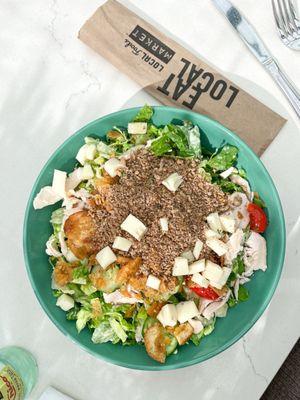 Crunchy Chicken Sandwich as a salad