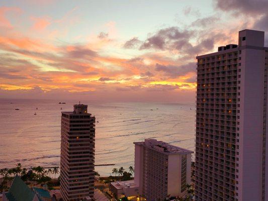 Waikiki Beach Walls