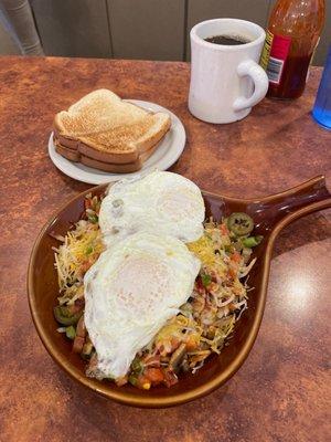 Veggie lovers skillet