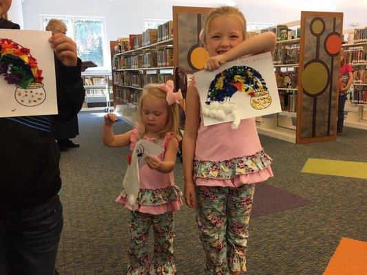 Free St Patrick's day craft at Brandon Library!