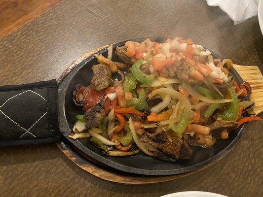 Beef Sizzling Fajitas