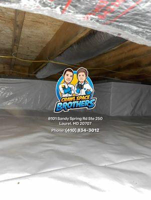 Nia Lucas - North Beach, MD 20714 - crawl space encapsulation, dehumidifier, insulation.