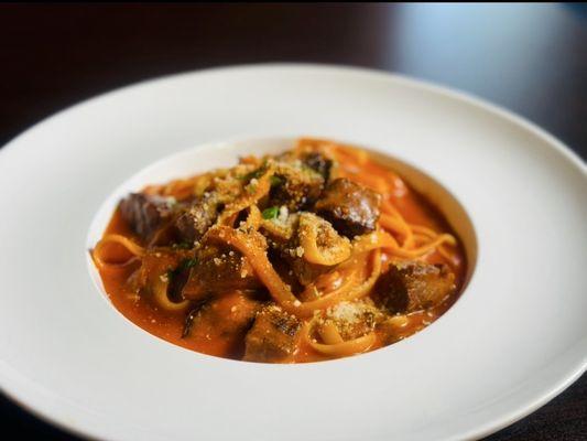 Angus beef ragu pasta