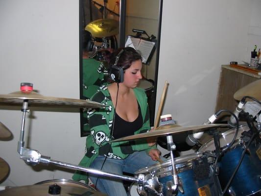 We welcome all our female drummers.