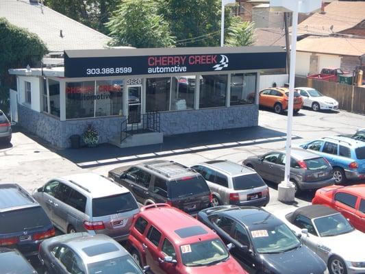 Overlooking our store on the South West corner of Colfax & Garfield