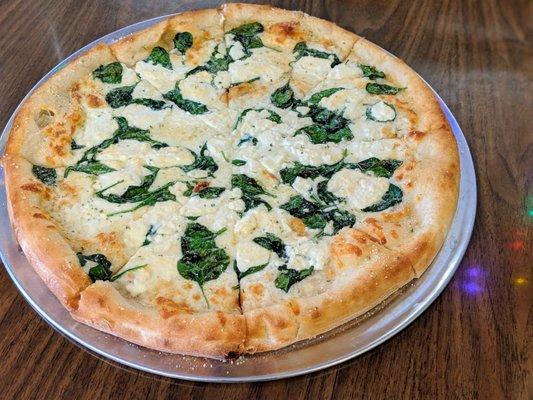 White spinach pie w/ ricotta