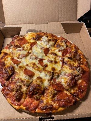 Medium Pepperoni & Sausage Pizza