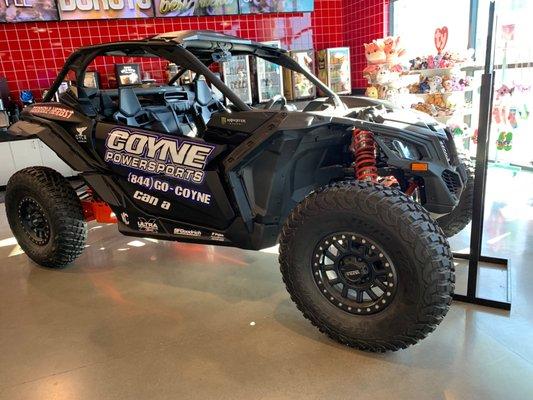 Off road on display