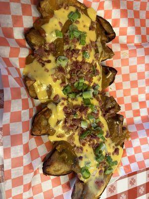 Loaded potato skins