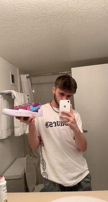 Another pair of shoes I got (plus the T-shirt)