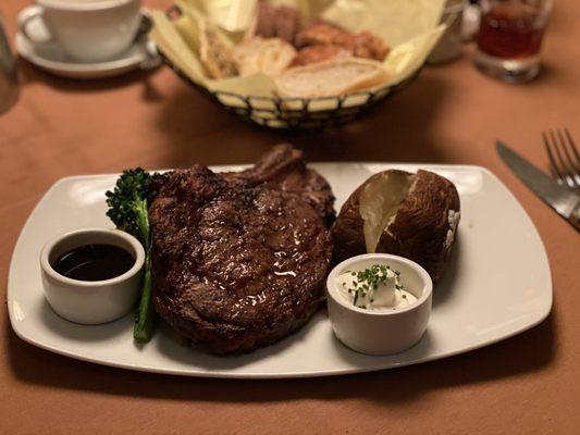 Bone in ribeye