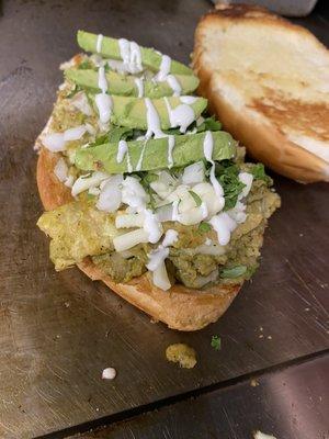 Torta de chilaquiles !!!