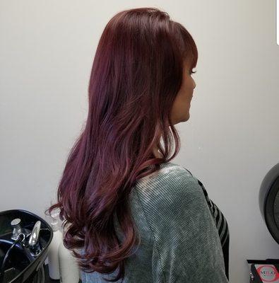 Color &  cut client.