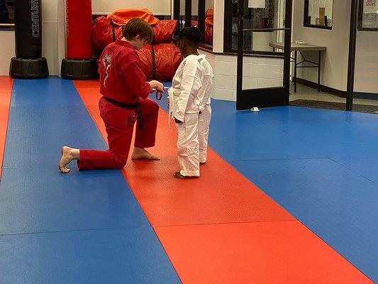 Black Belt Attitude in class. Our students strive to demonstrate respect, focus, discipline and confidence, inside and outsid...