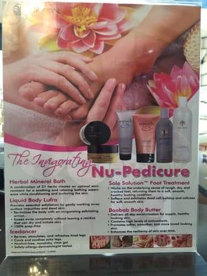 The wonderful pedicure. This is the perfect gift for yourself