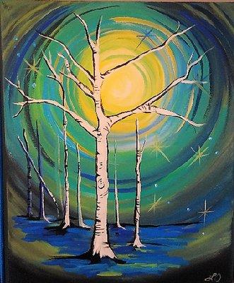 Saturday October 13 Paint Night TWILIGHT FANTASY