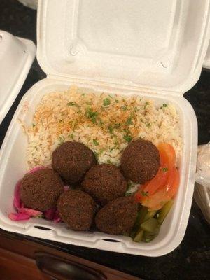 Falafel Dinner